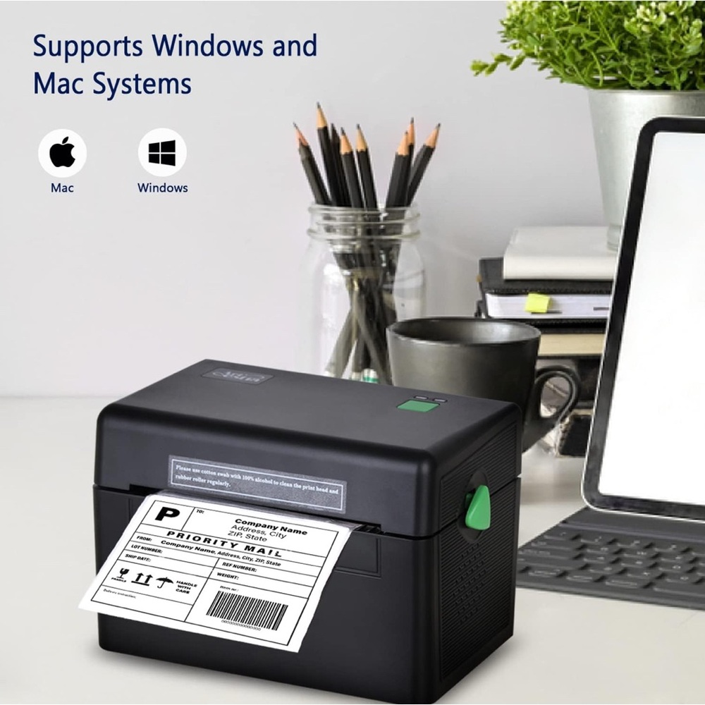 (Like New) Art’estia Mini Shipping Label Printer - Open Box Condition